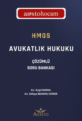 Avukatlık Hukuku Çözümlü Soru Bankası Aristo Yayınevi Ayşıl Maral